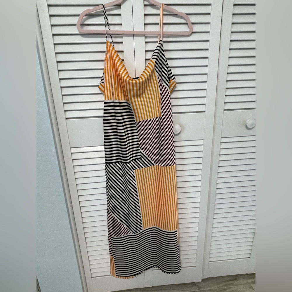 Striped long dress, perfect for so many occasions